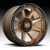 XD Series XD863 Titan Bronze Custom Truck Wheels Rims 4